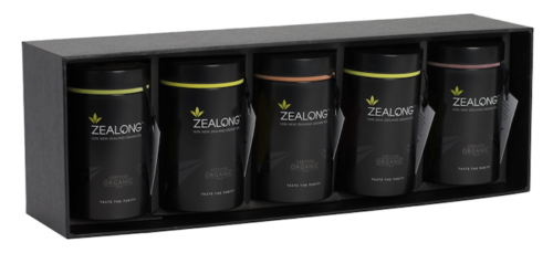 Premium Zealong Circular Tea Tins
